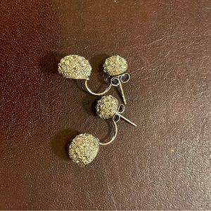 Jennifer Tuton Pave Crystal Earrings